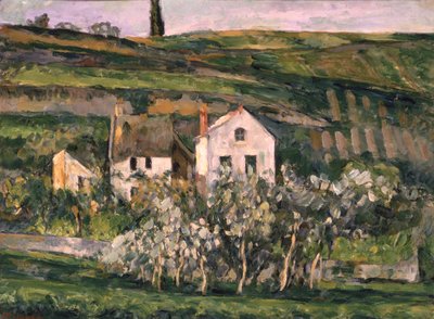 Small Houses at Auvers by Paul Cézanne